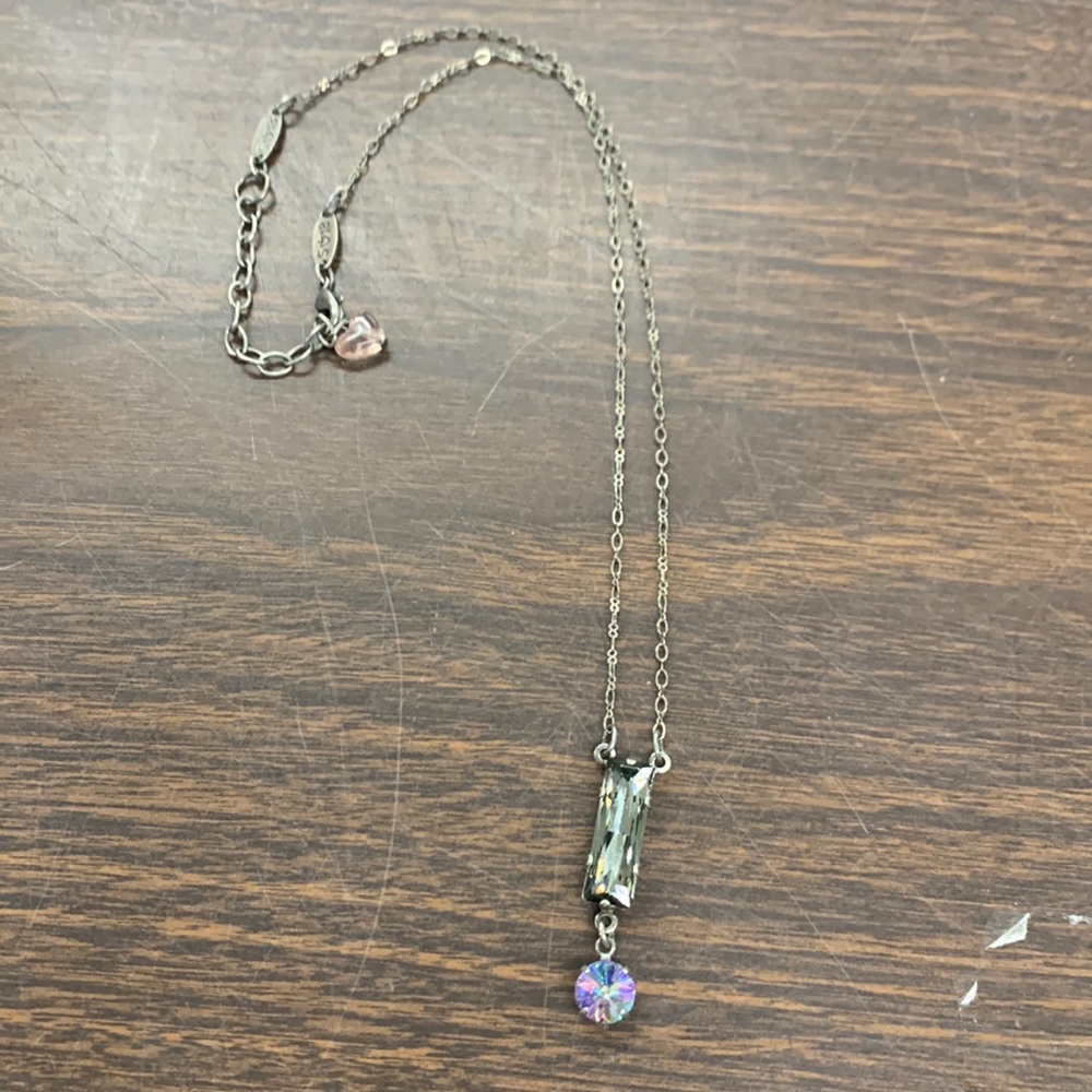 Sabika 2 Stone Necklace